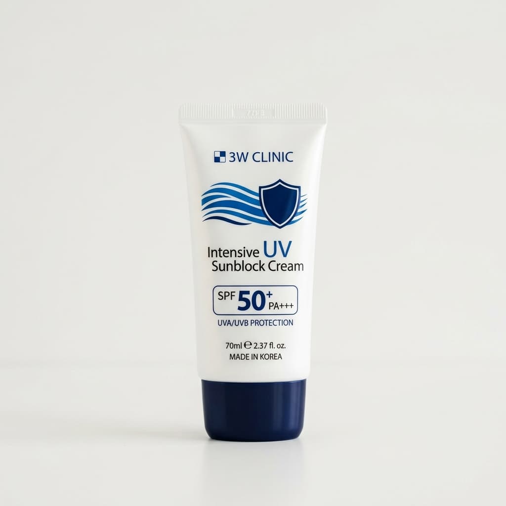 3W Clinic sunblock texture